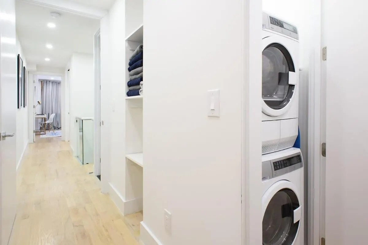 شقة 75-5D New Quality 3Br Duplex W&D Elevator نيو يورك