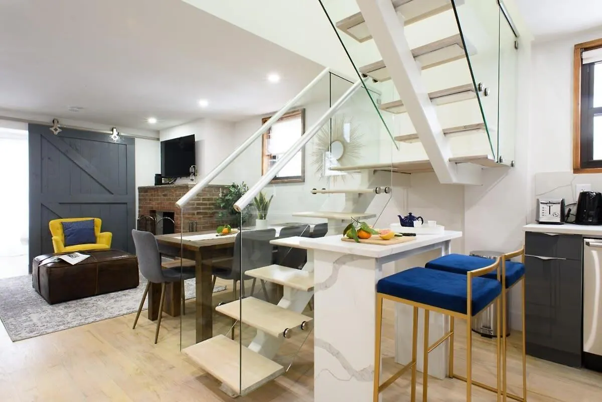 شقة 75-5D New Quality 3Br Duplex W&D Elevator نيو يورك